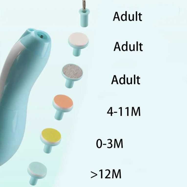 Electric nail file for babies