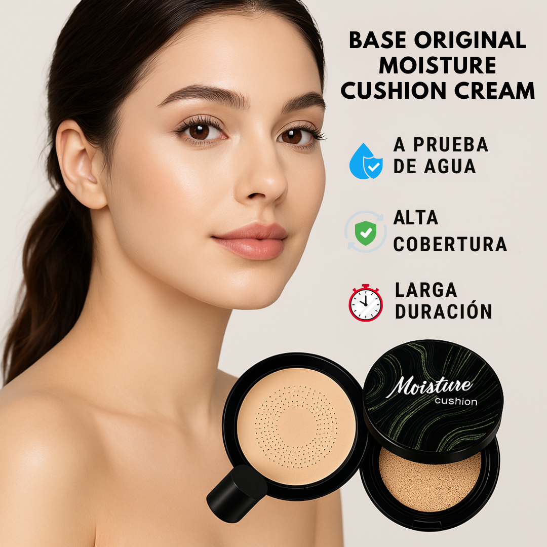 MOISTURE CUSHION CREAM MAKEUP FOUNDATION