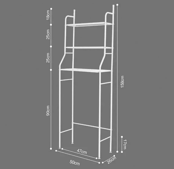 Estante Organizador De Baño 3 Niveles
