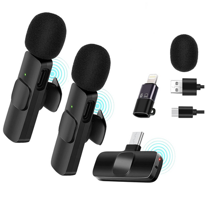 DOUBLE LAPEL MICROPHONE type c iPhone